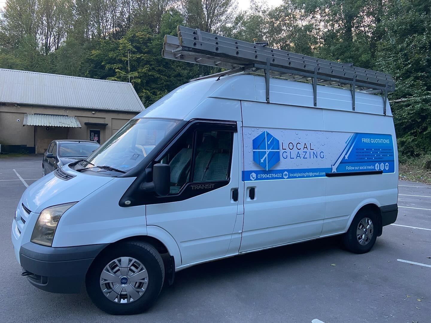 The Local Glazing van, covering South Wales