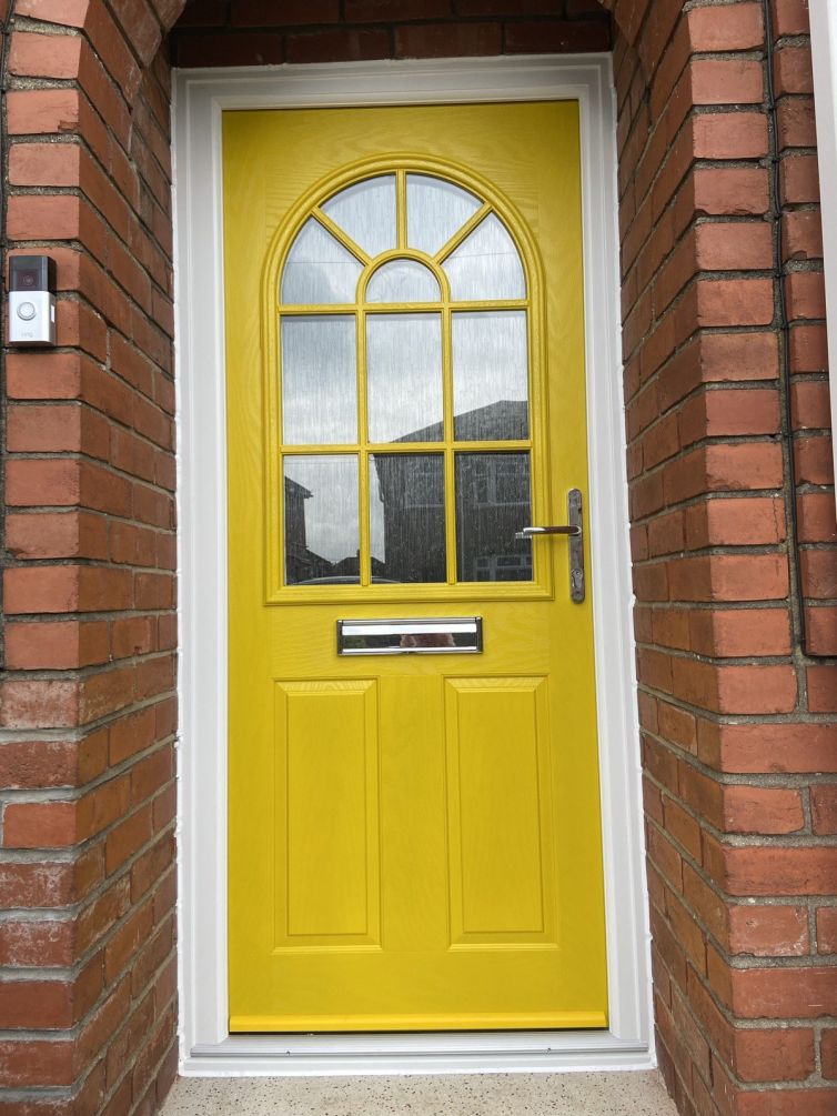yellow-composite-front-door